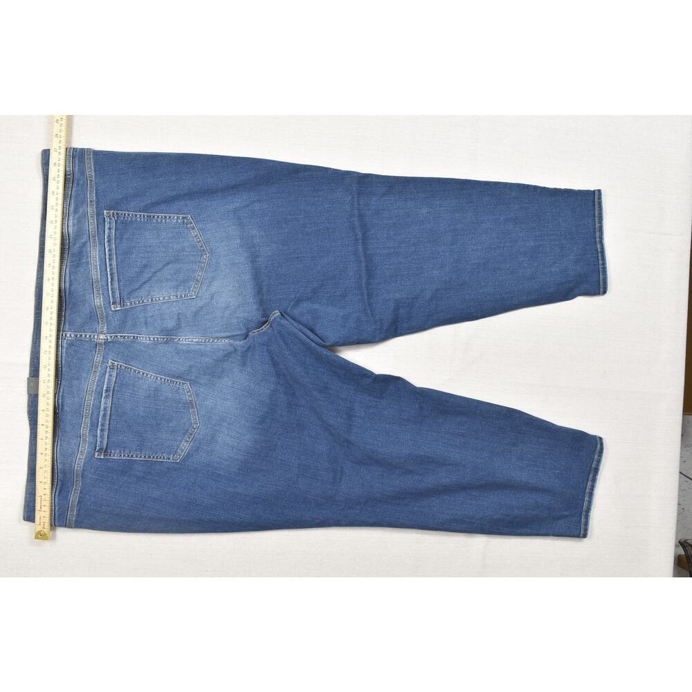 Torrid Size 5 Lean Jean Straight Jeans Plus Size 28 Avalon Blue Denim 4jean lean - Picture 4 of 8